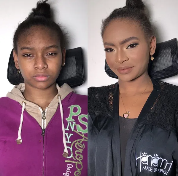 Maquillaje Antes y Después Hanami MUA - 4